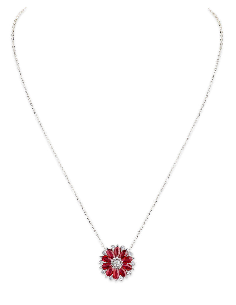 Amore Dalia Small Ruby Pendant