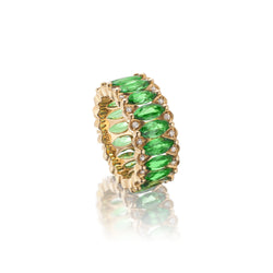Amore Eternity Tsavorite Ring