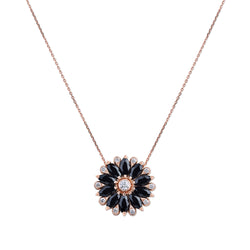 Amore Dalia Small Black Spinel Pendant