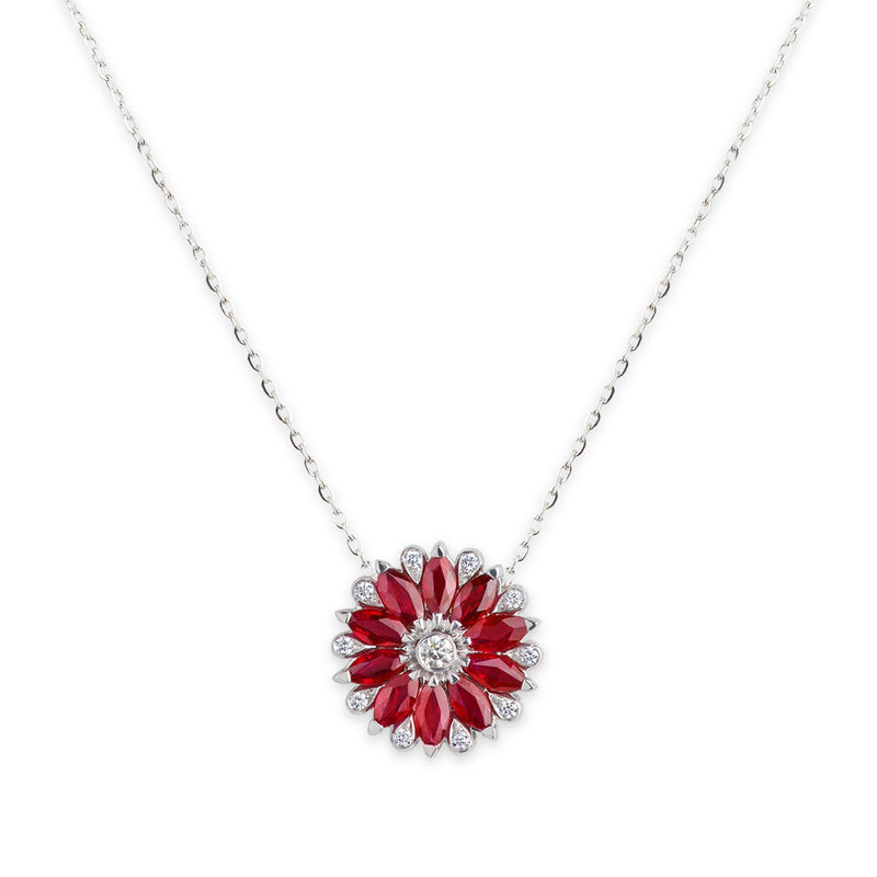 Amore Dalia Small Ruby Pendant